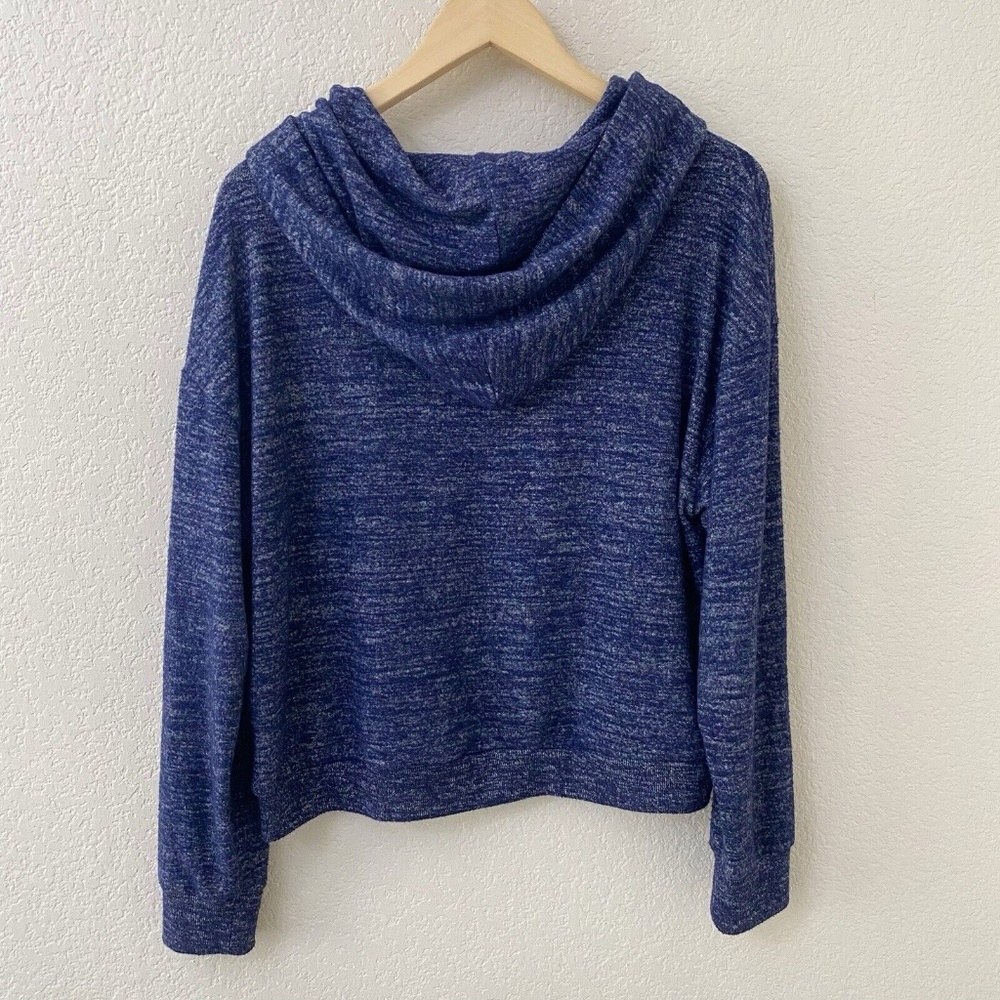 Gap Fleece Hoodie Top Womens Size Medium Long Sleeves - Picture 3 of 4